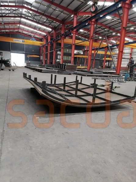 DH36 Gemi Sacında Çift Eksenli Abkant Büküm – Dümen Yelpaze Kaplama