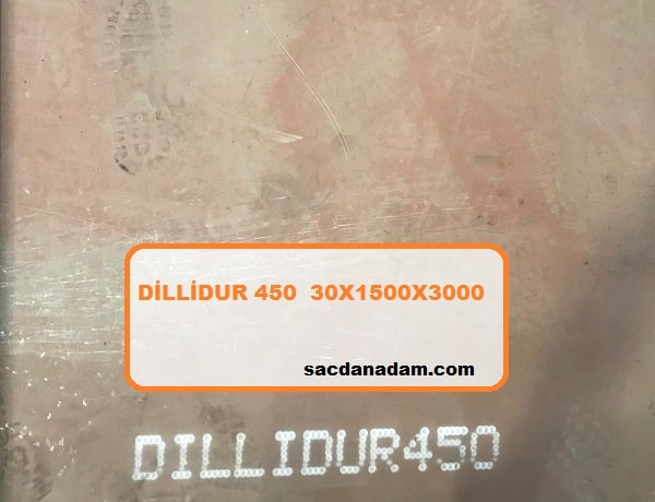 Dillidur 450 30mm 1500x3000