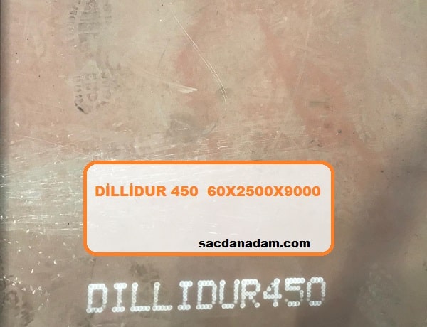 Dillidur 450 60mm 2500x9000