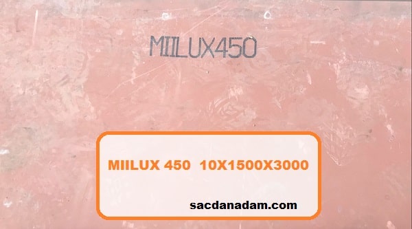 Miilux 450 10mm 1500x3000