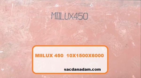 Miilux 450 10mm 1500x6000