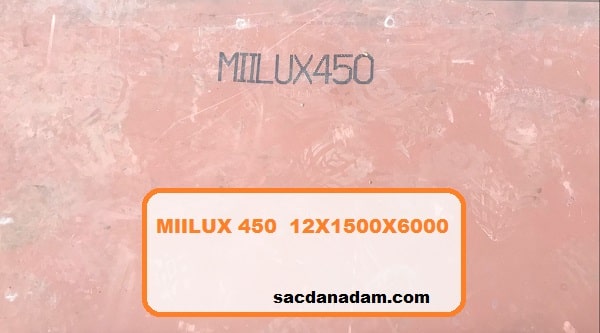 Miilux 450 12mm 1500x6000