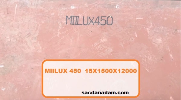 Miilux 450 15mm 1500x12000