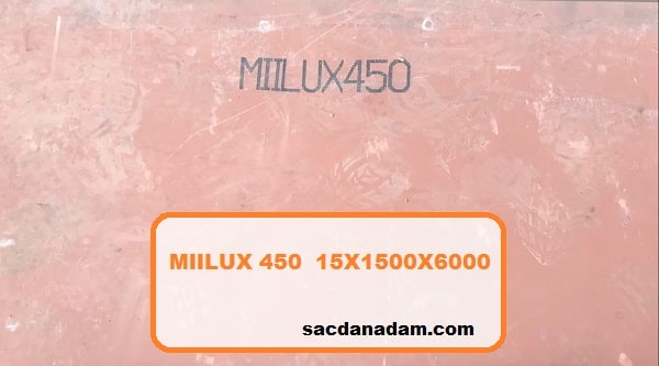 Miilux 450 15mm 1500x6000