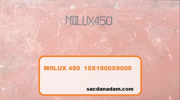 Miilux 450 15mm 1500x9000