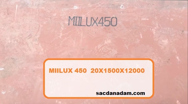 Miilux 450 20mm 1500x12000