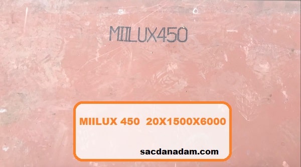 Miilux 450 20mm 1500x6000