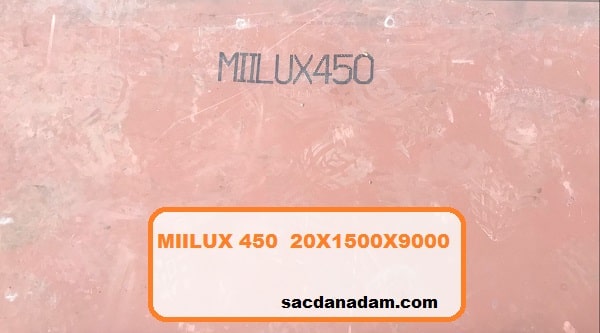 Miilux 450 20mm 1500x9000