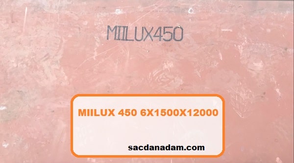 Miilux 450  6mm 1500x12000