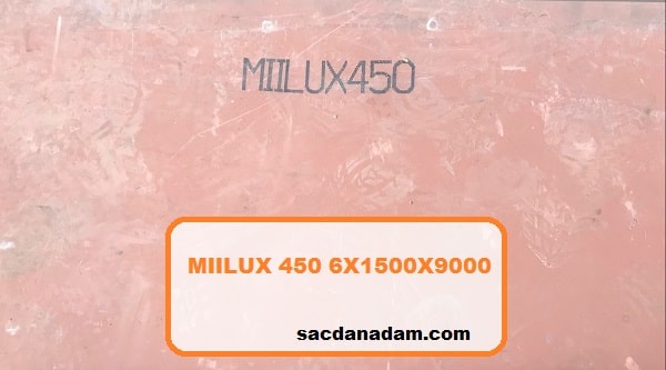 Miilux 450  6mm 1500x9000