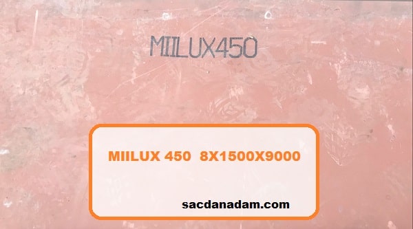 Miilux 450 8mm 1500x9000