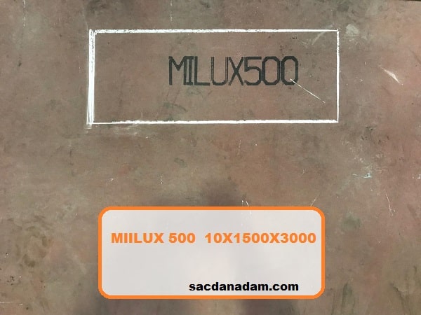 Miilux 500 10mm 1500x3000