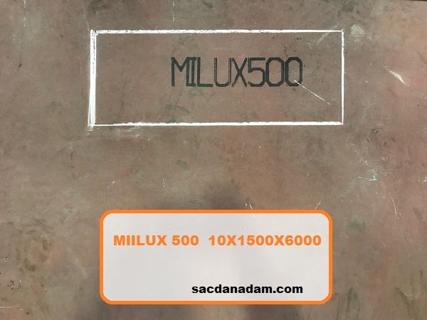 Miilux 500 10mm 1500x6000