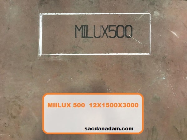 Miilux 500 12mm 1500x3000