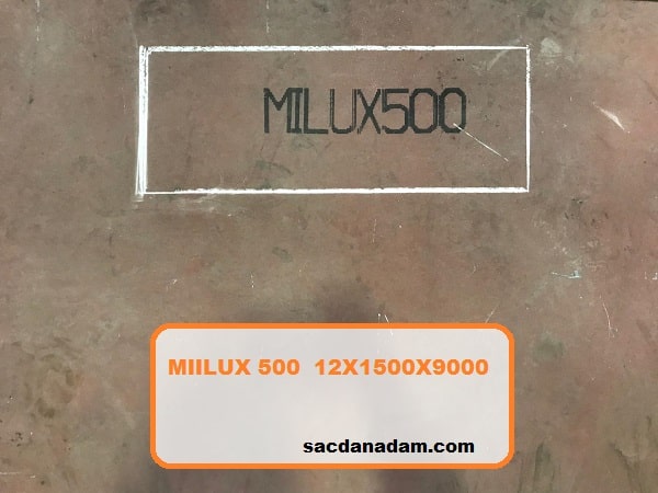 Miilux 500 12mm 1500x9000