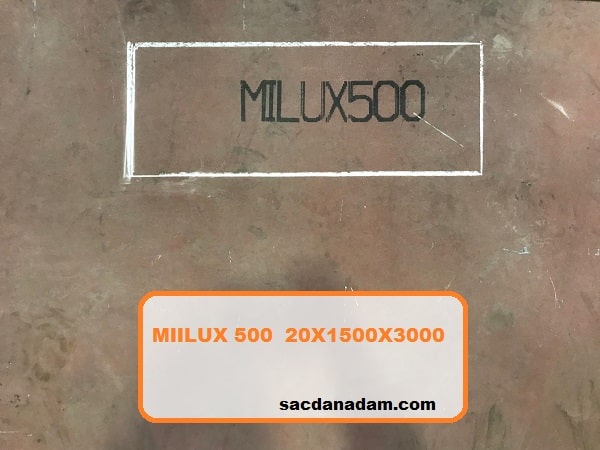 Miilux 500 20mm 1500x3000