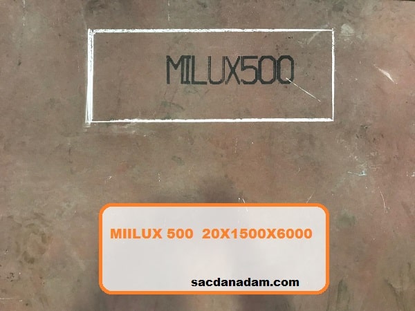 Miilux 500 20mm 1500x6000