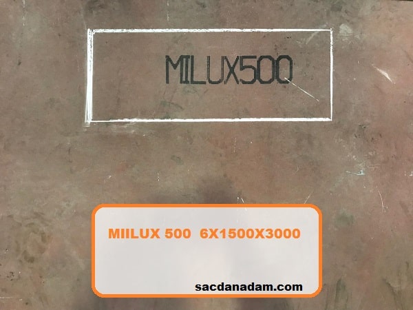 Miilux 500 6mm 1500x3000