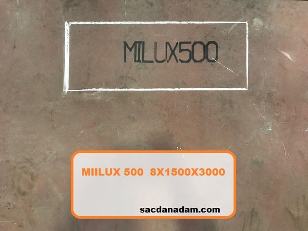 Miilux 500 8mm 1500x3000