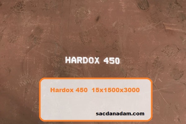 Hardox 450 15mm 1500x3000