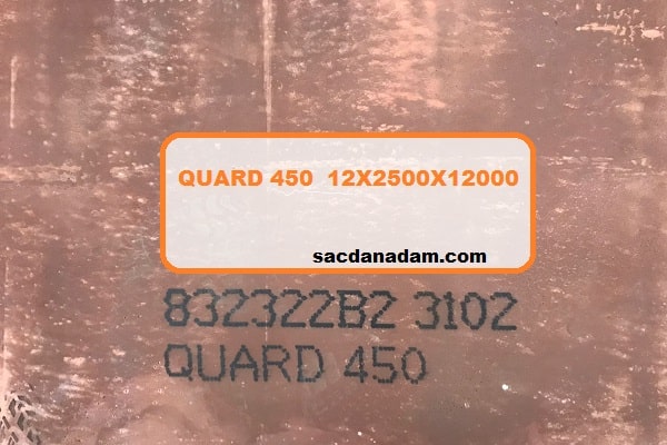 Quard 450 12mm 2500x12000