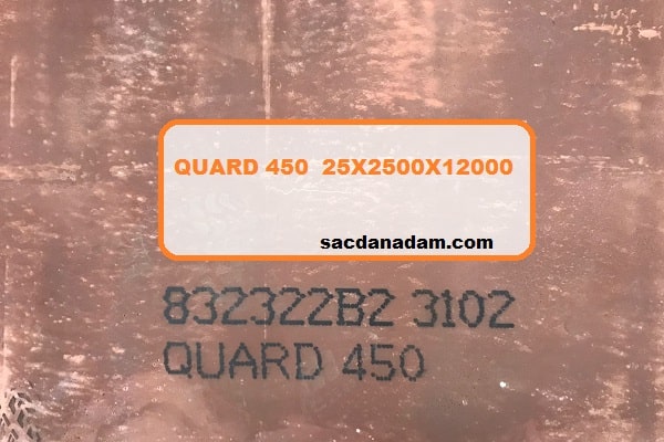 Quard 450 25mm 2500x12000