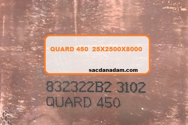 Quard 450 25mm 2500x8000