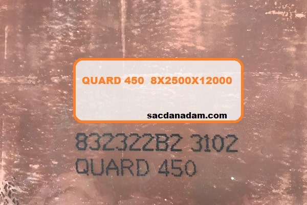 Quard 450 8mm 2500x12000